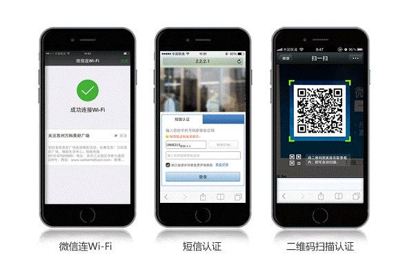 it外包优势-多种上网认证方式